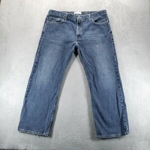 VTG Levis 529 Jeans Mens 40x30 Blue Low Rise Straight Made In USA Y2K